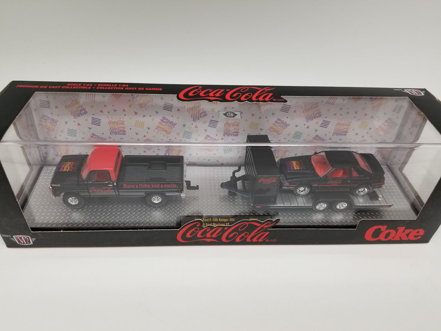 M2 1969 F-100 Ranger 4x4 & 1990 Ford Mustang GT - Coca~Cola