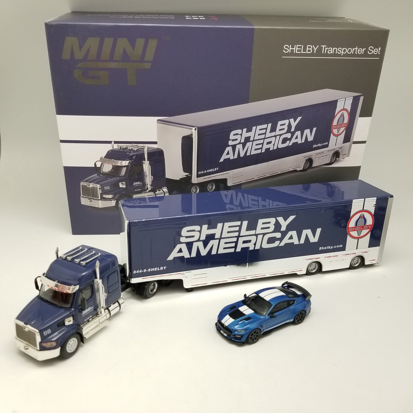 MiniGT Shelby Transporter Set - SHELBY AMERICAN