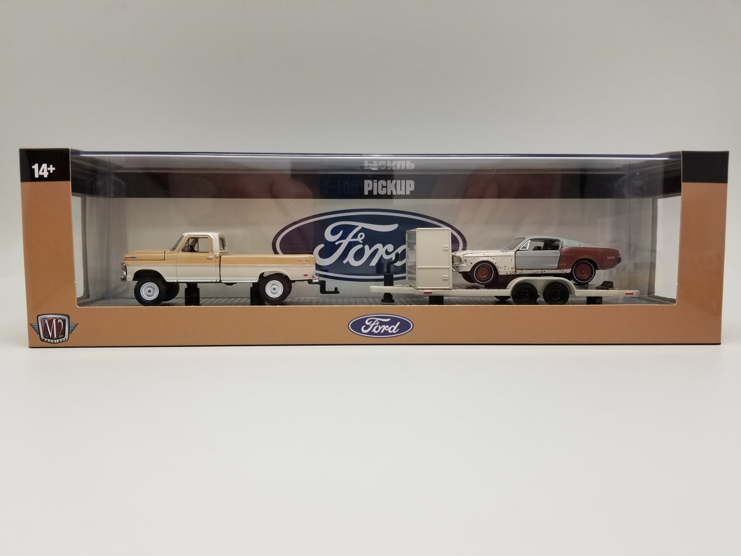 M2 1969 Ford F-100 Ranger 4x4 & 1968 Ford Mustang GT 390 - Auto Hauler