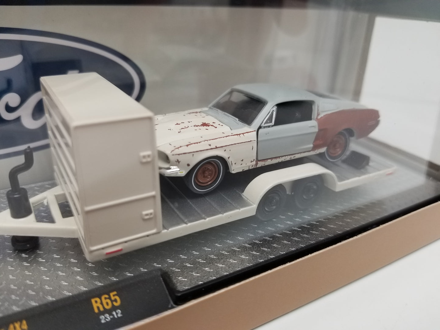 M2 1969 Ford F-100 Ranger 4x4 & 1968 Ford Mustang GT 390 - Auto Hauler