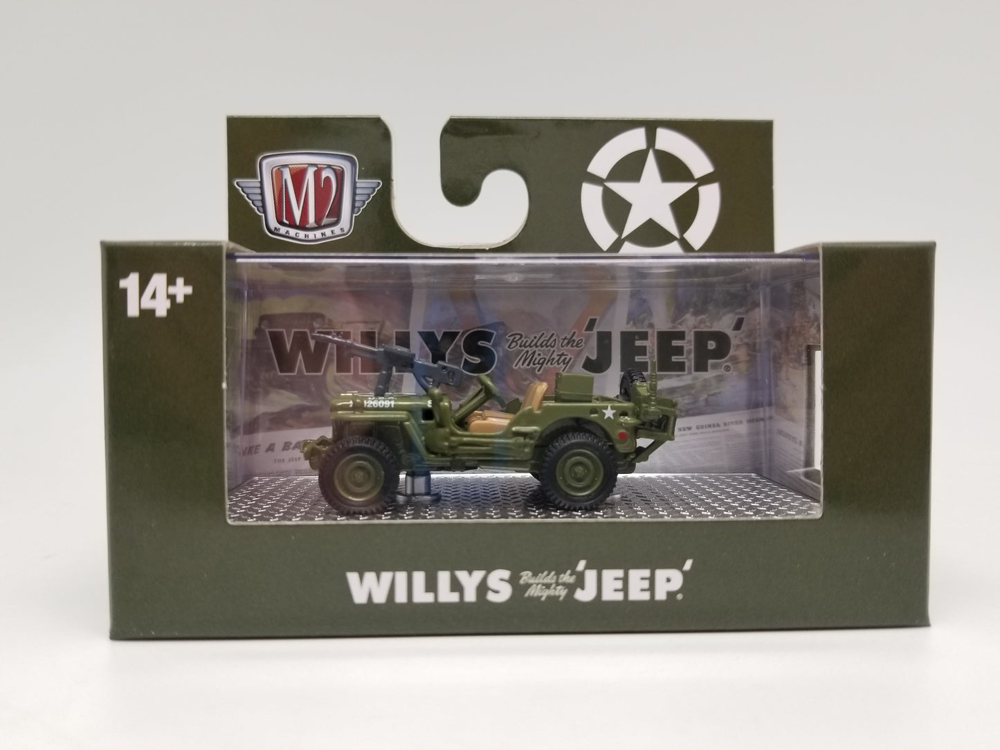 M2 1944 Willys Jeep MB - Go ARMY MB