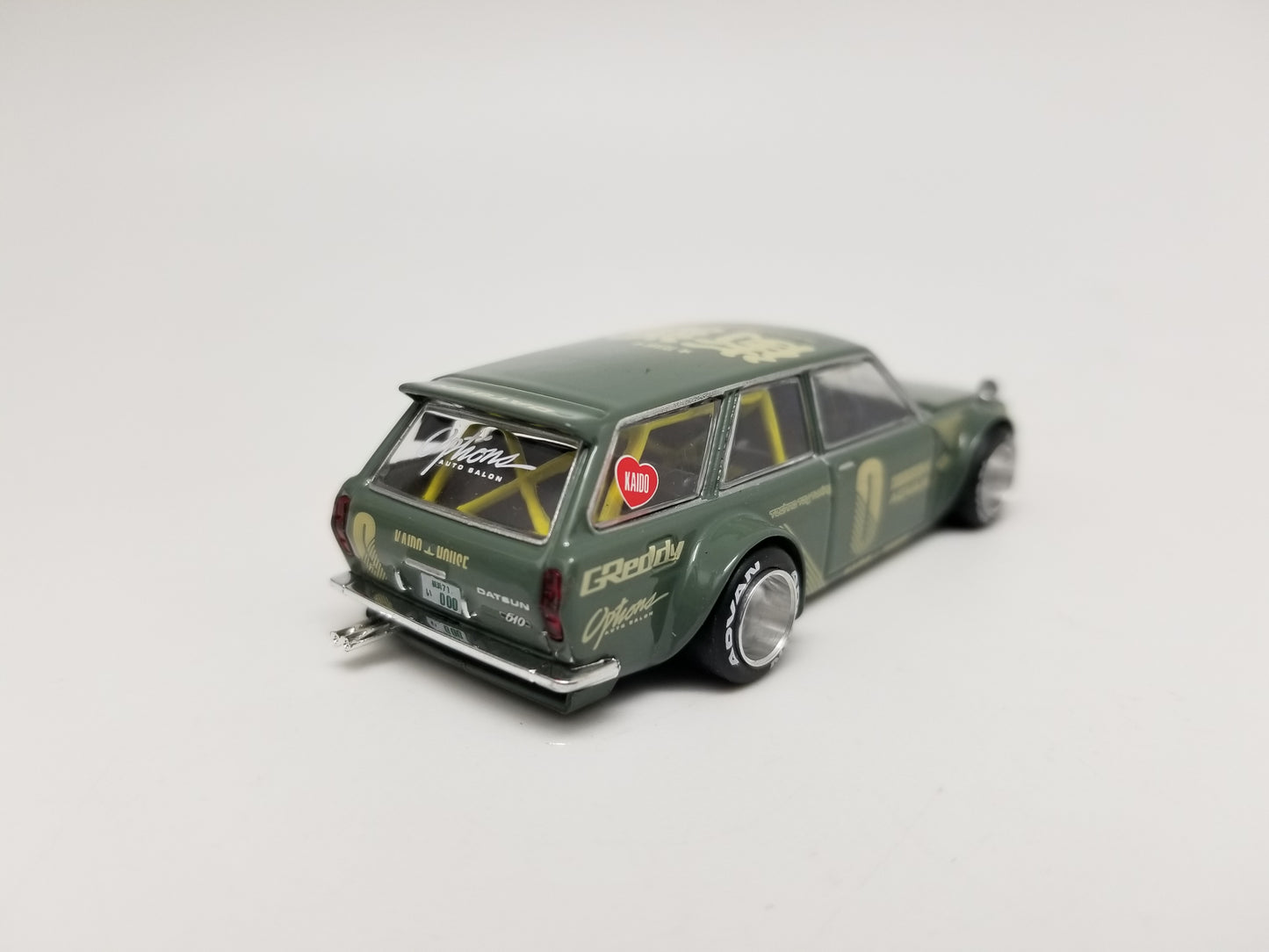 Kaido House 010 MiniGT - Datsun 510 Wagon - GREEN