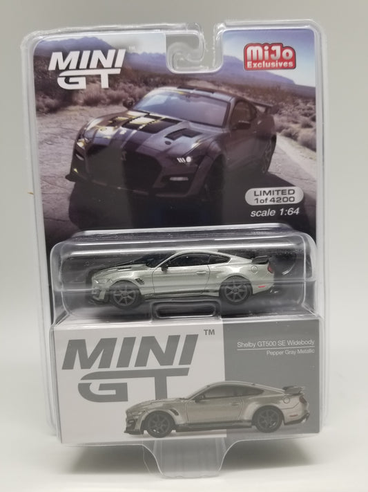 Mini GT 0615 - Shelby GT500 SE Widebody - Pepper Grey Metallic