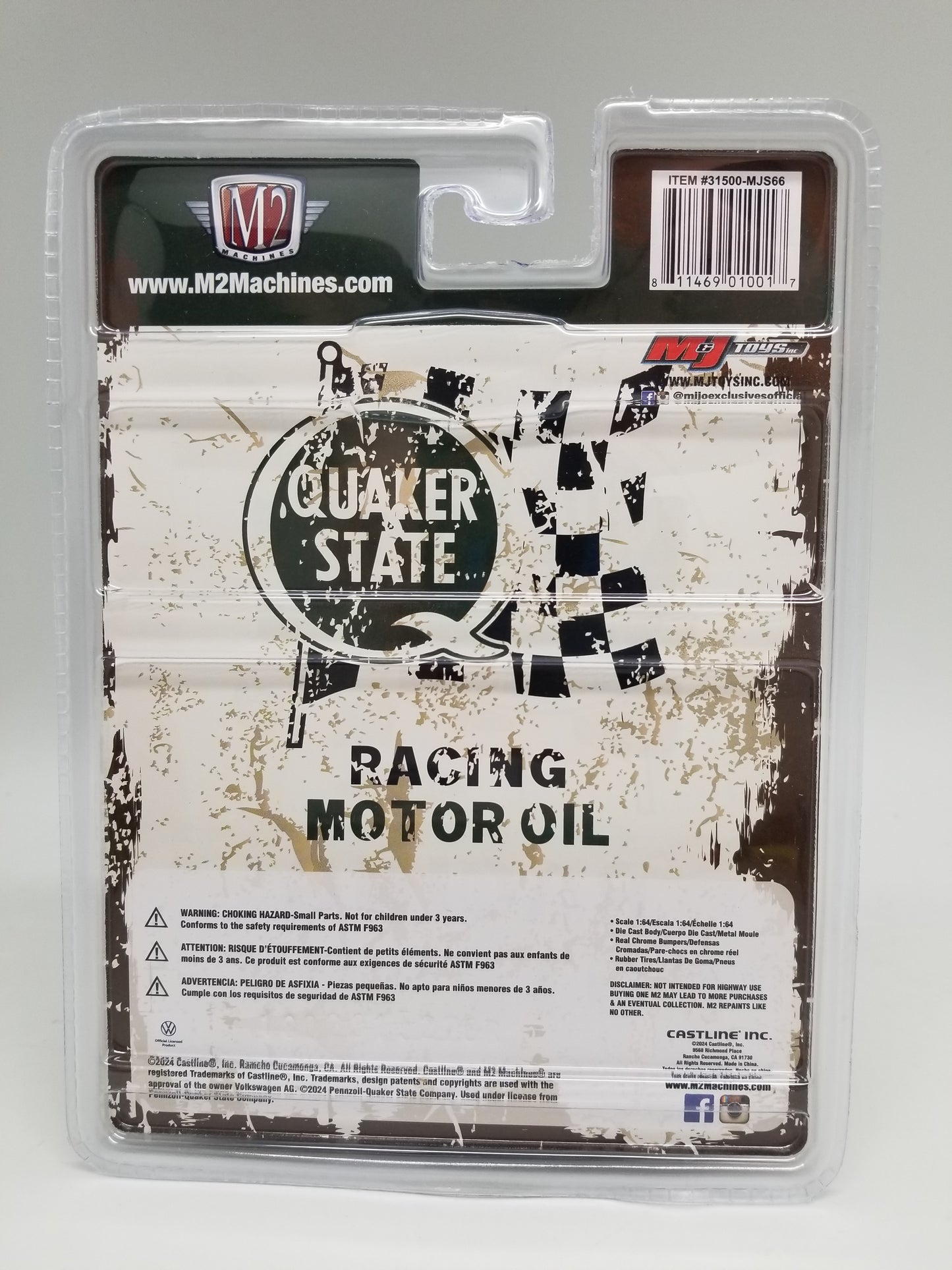 M2 1960 Volkswagen Delivery Van - QUAKER STATE - Weathered