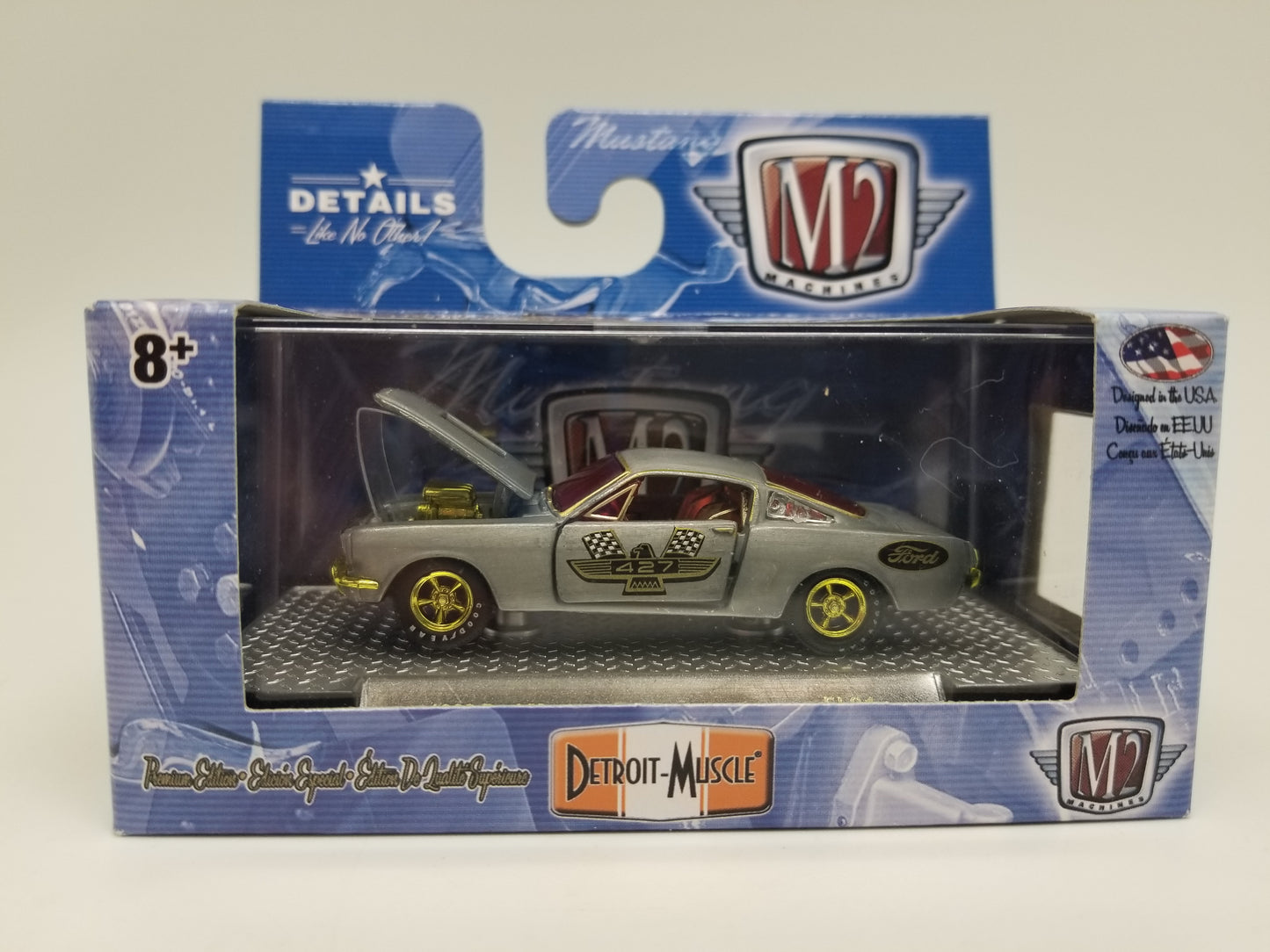 M2 SUPER CHASE - 1966 Ford Mustang Fastback 2+2