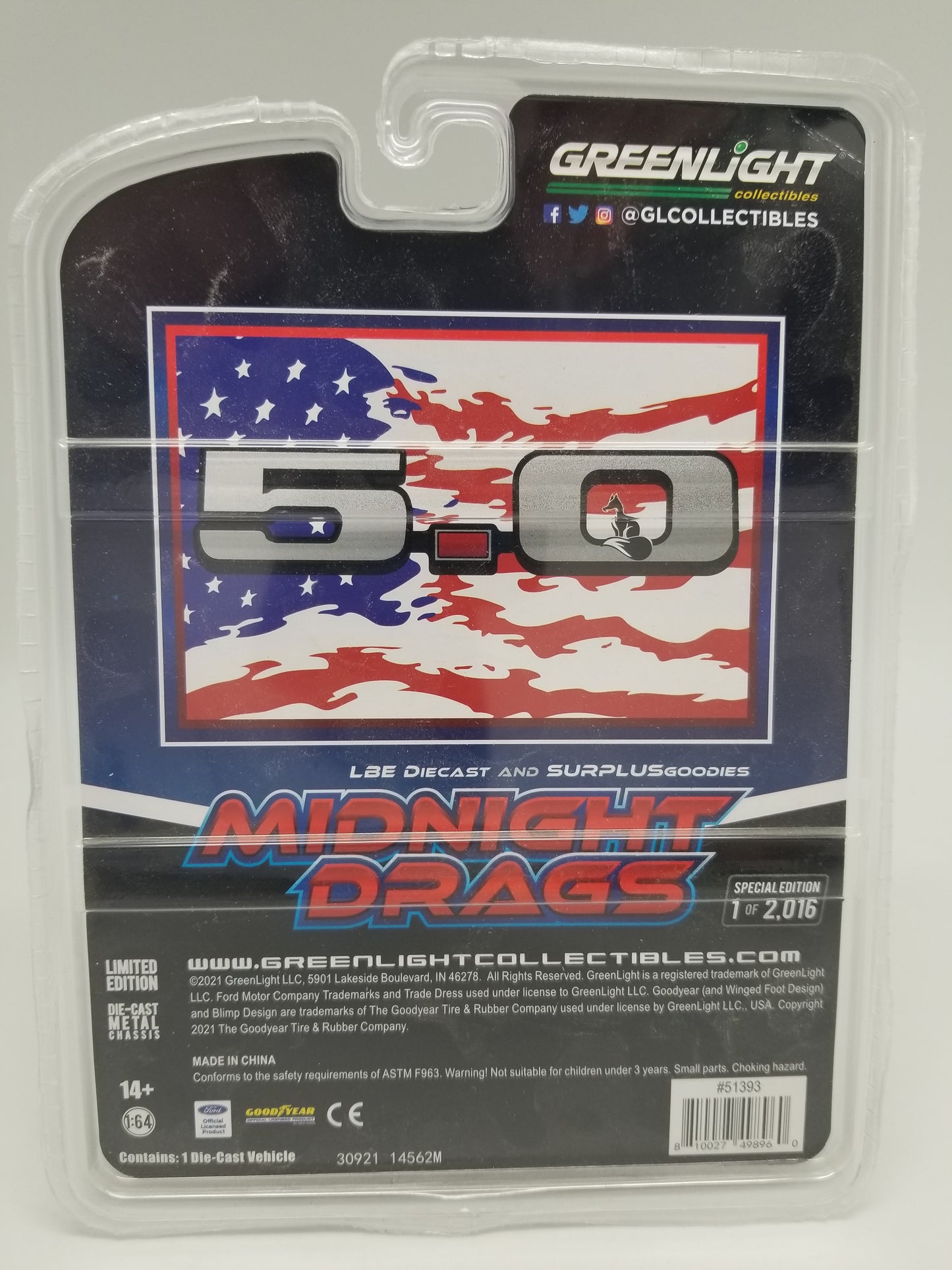 GL CHASE - 1992 Ford Mustang - Midnight Drags