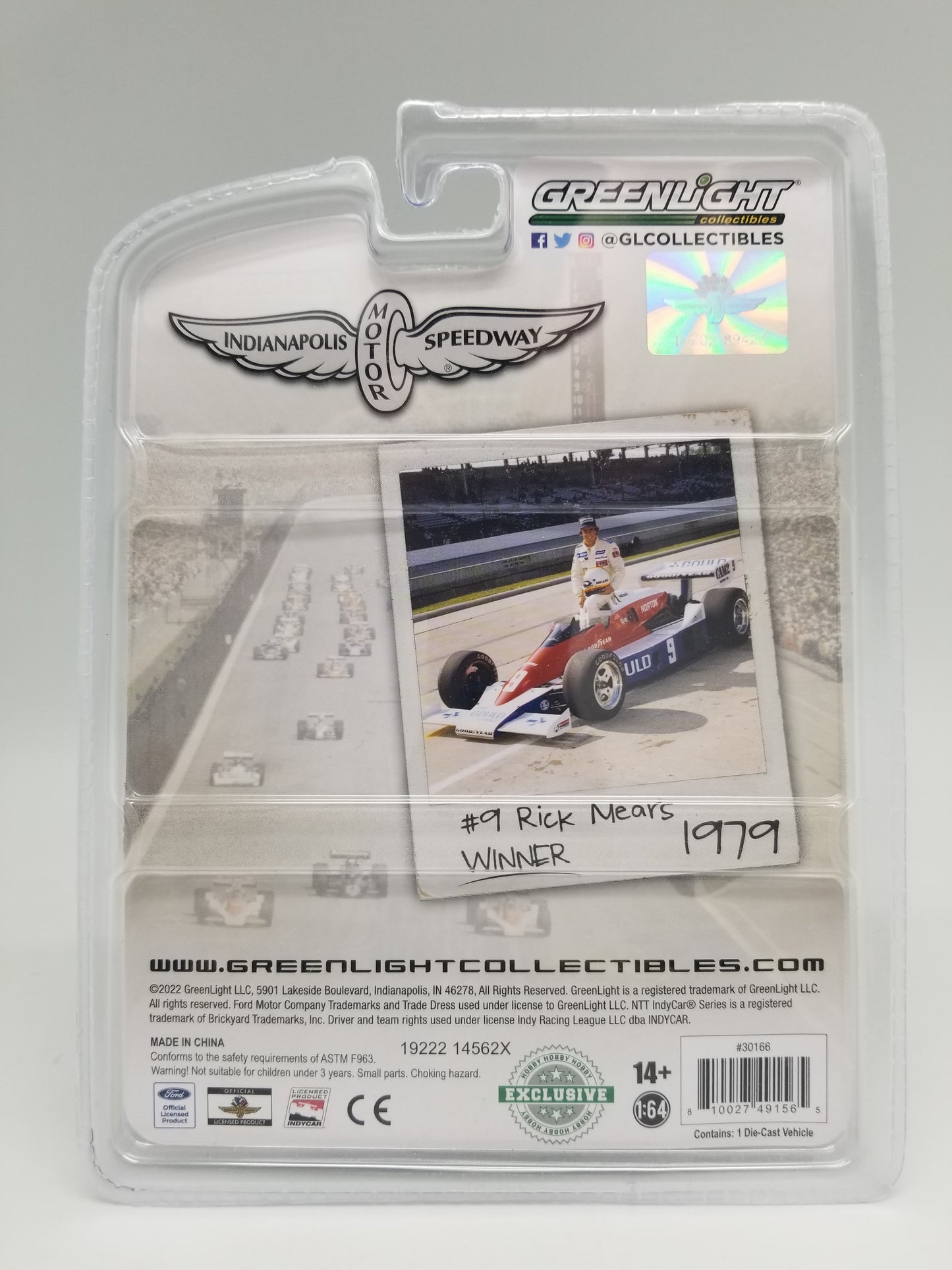 GL CHASE - 1979 Ford Mustang Indianapolis Motor Speedway Pace Car