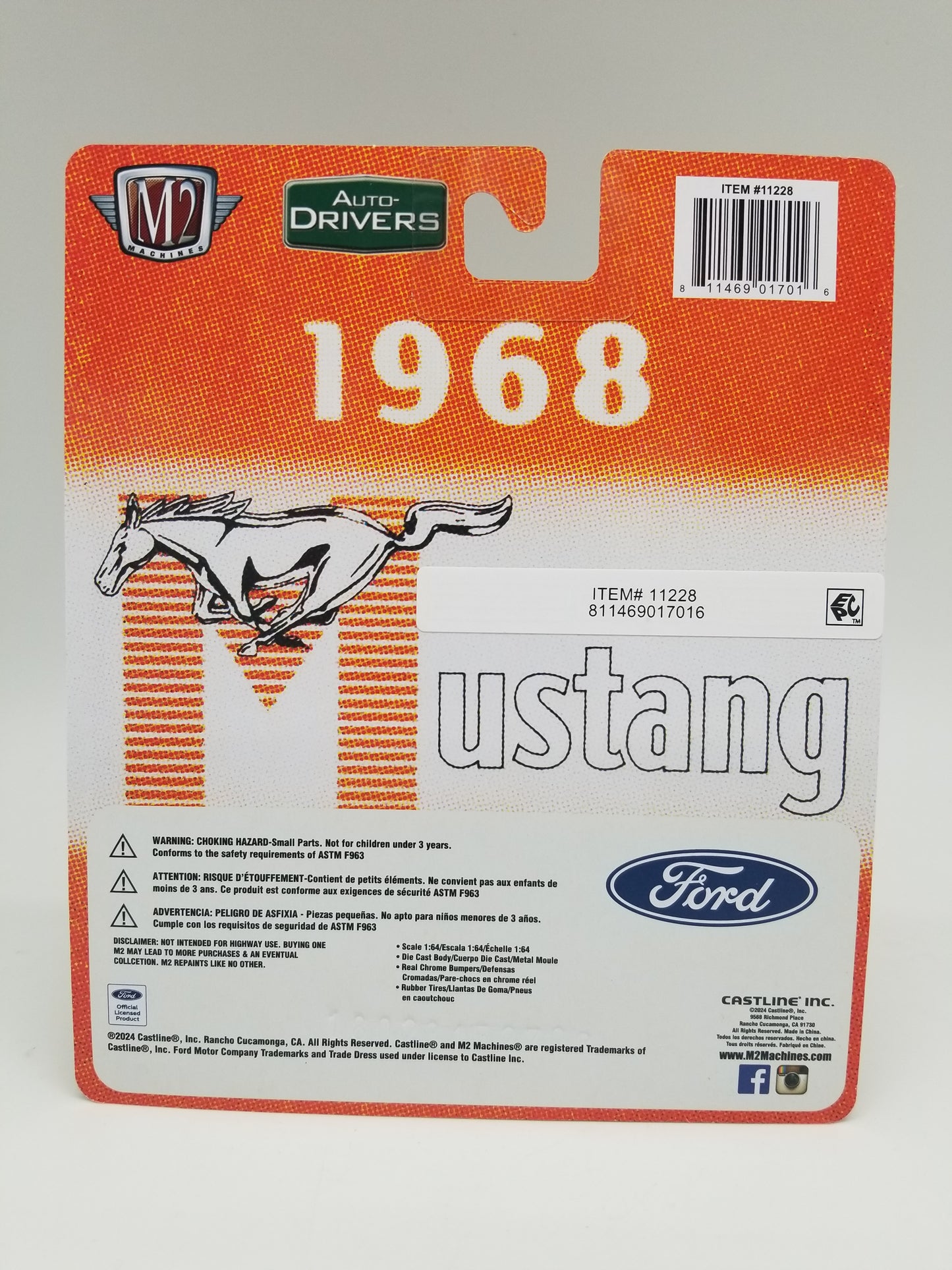 M2 1968 Ford Mustang GT 390