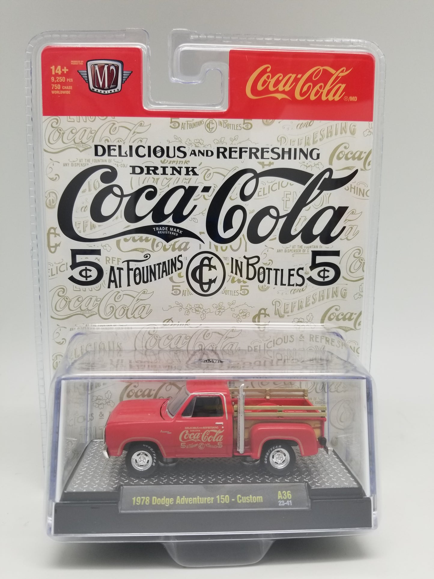 M2 1978 Dodge Adventurer 150- Custom - Coca-Cola