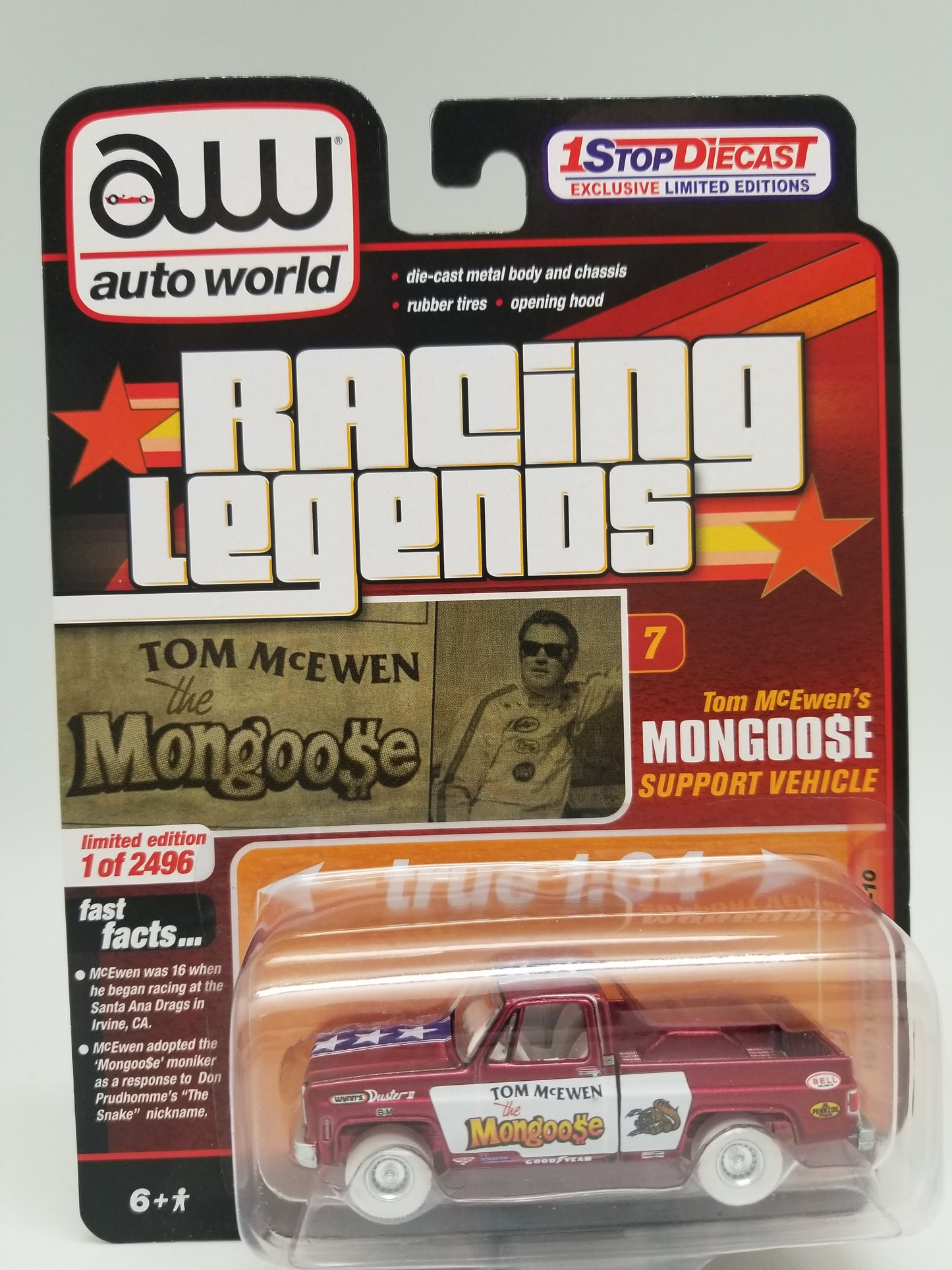 AW CHASE 1973 Chevy C10 - Tom 'Mongoose' McEwen