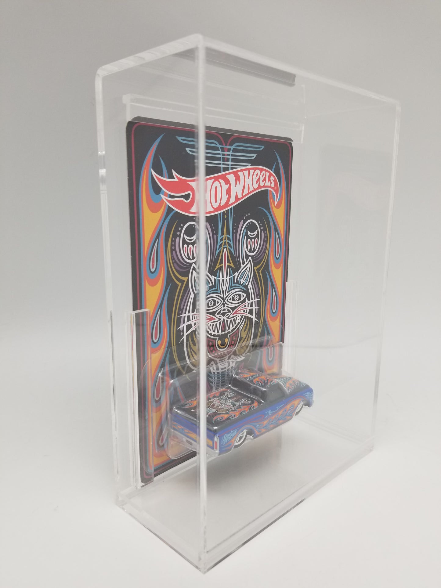 SHOWCASE - Hard Side Hot Wheel Protector - Acrylic Plastic
