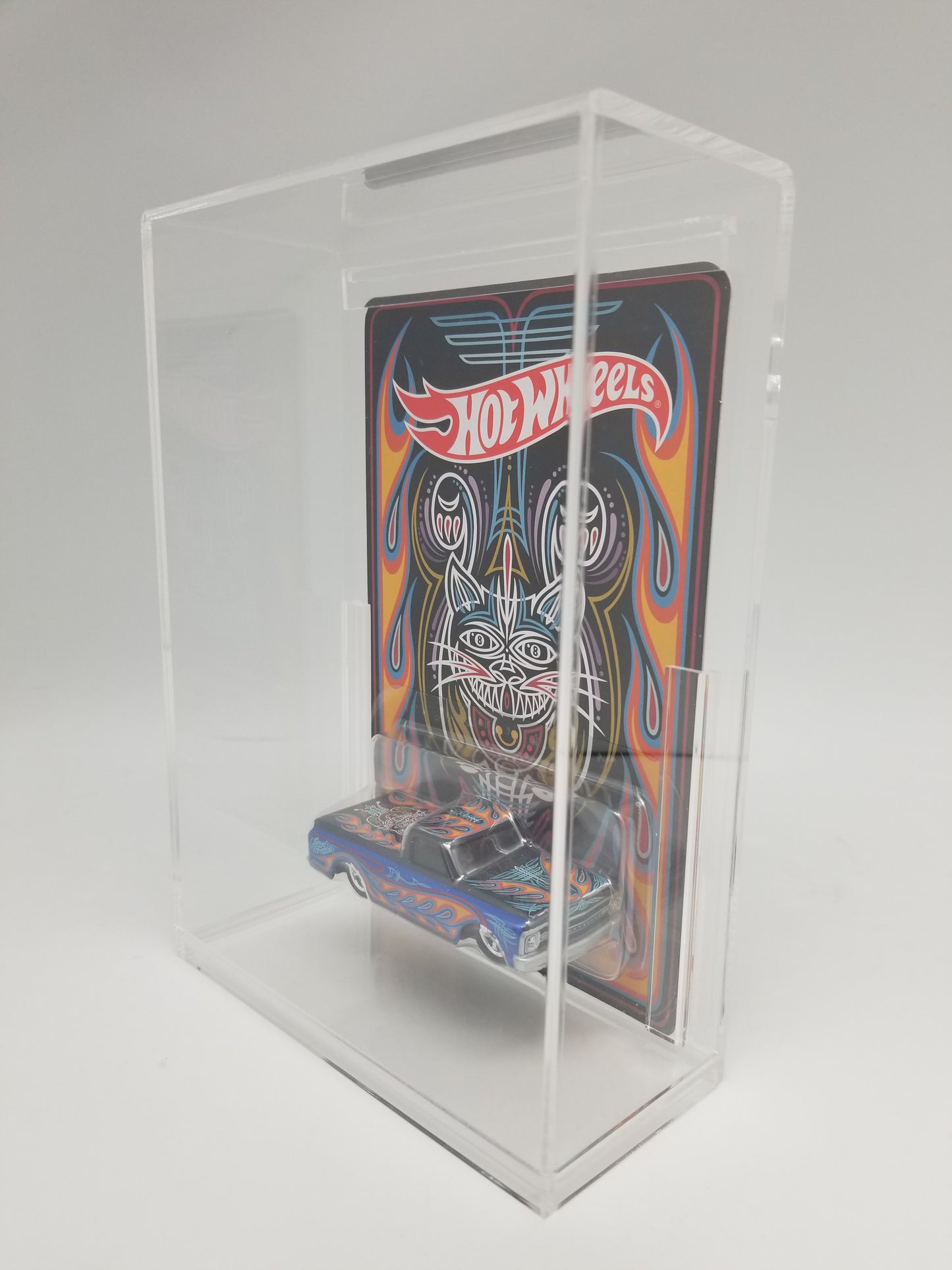 SHOWCASE - Hard Side Hot Wheel Protector - Acrylic Plastic