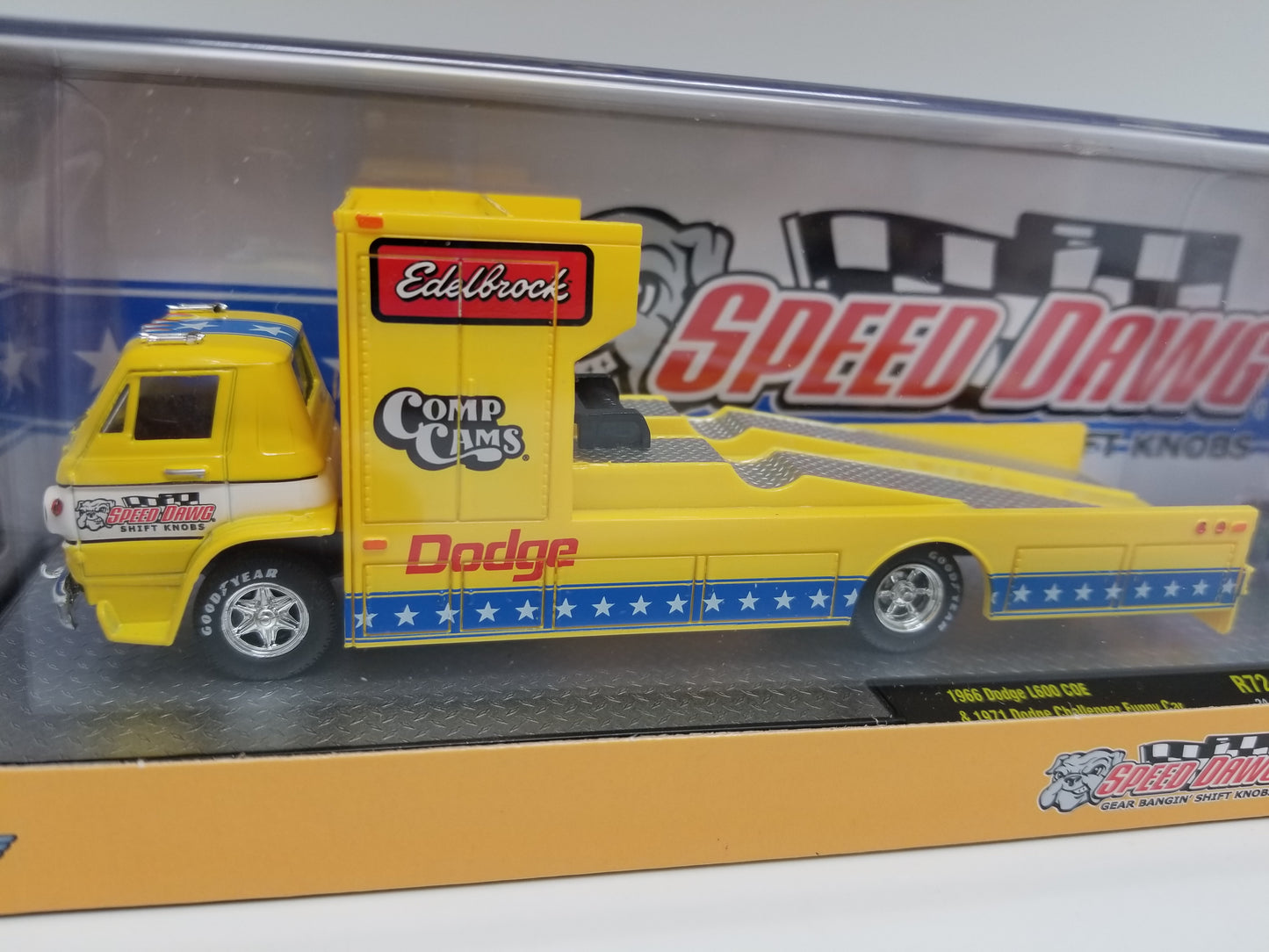 M2 1966 Dodge L600 COE & 1971 Dodge Challenger Funny Car - Speed Dawg Auto Hauler