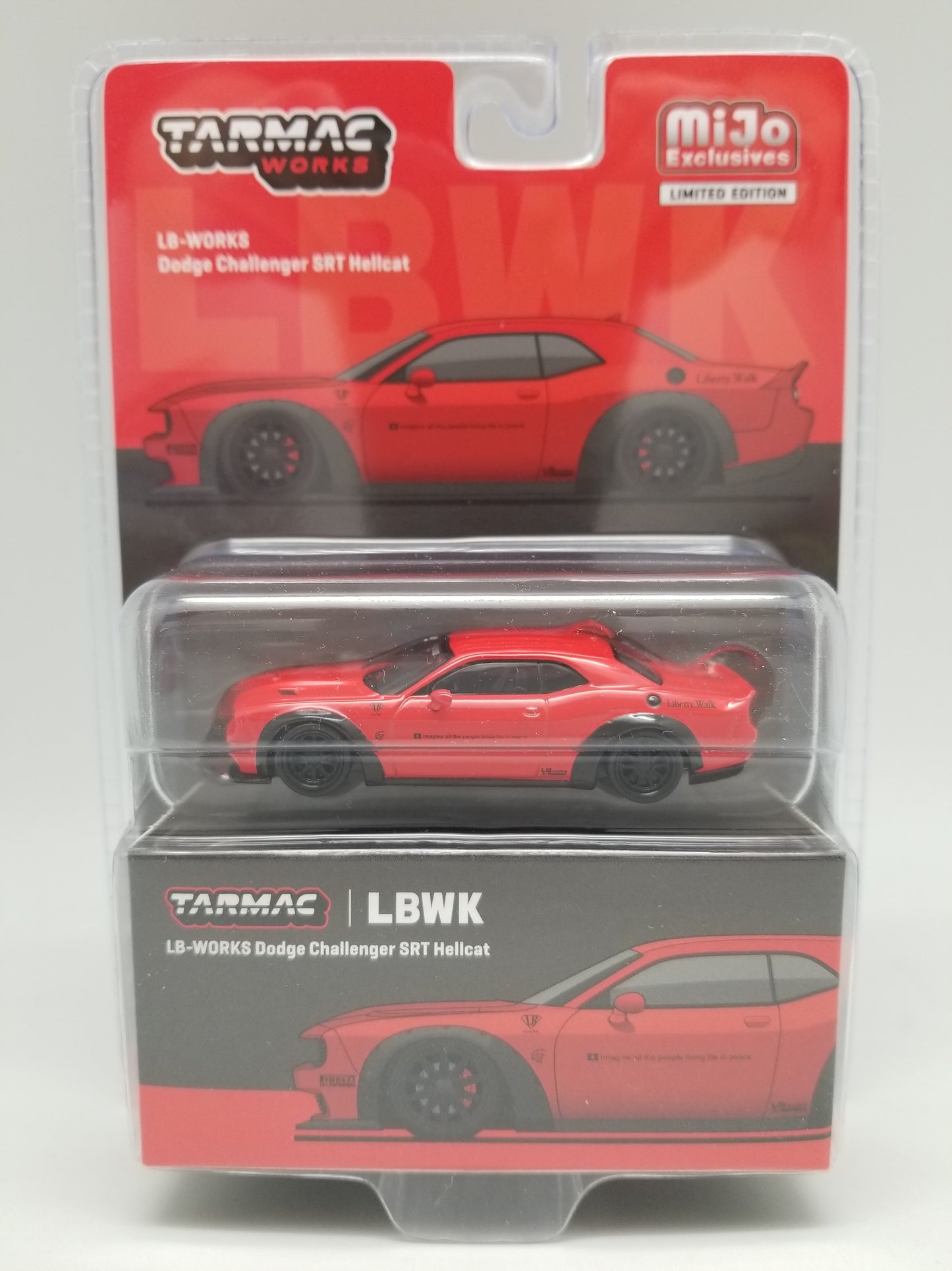 Tarmac Works - Dodge Challenger SRT Hellcat - LBWK