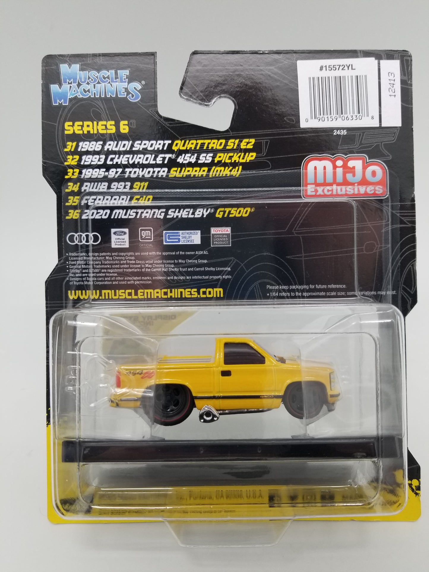 MM #32 - 1993 Chevy 454 SS Pickup - Black Stripes