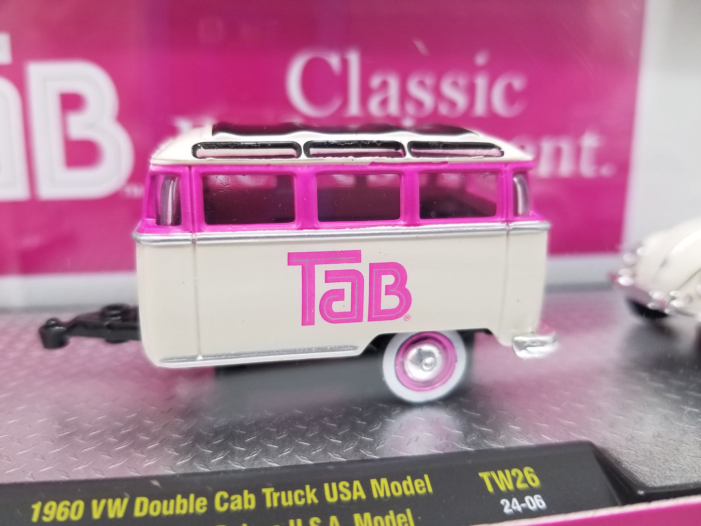M2 1960 VW Double Cab Truck USA Model & 1953 VW Beetle Deluxe U.S.A Model - TAB