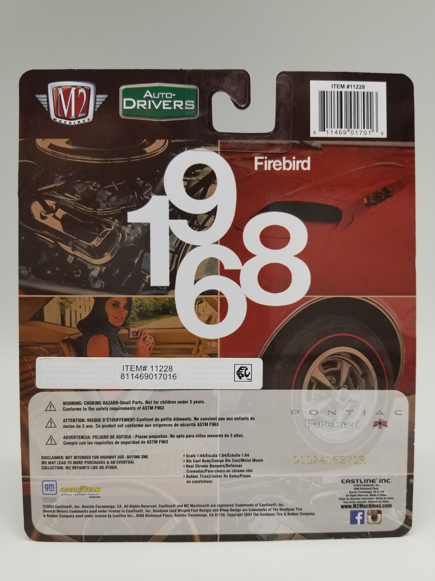 M2 1968 Pontiac Firebird 400 H.O