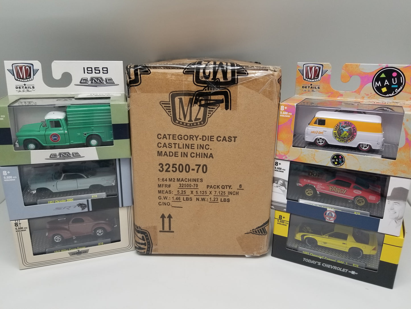 M2 32500-70 Set of 6 (SEALED INNER CASE)