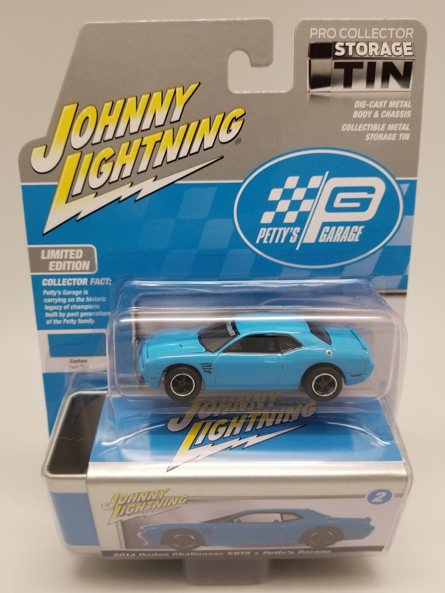 JL 2014 Dodge Challenger SRT8 -Petty Blue - Petty's Garage