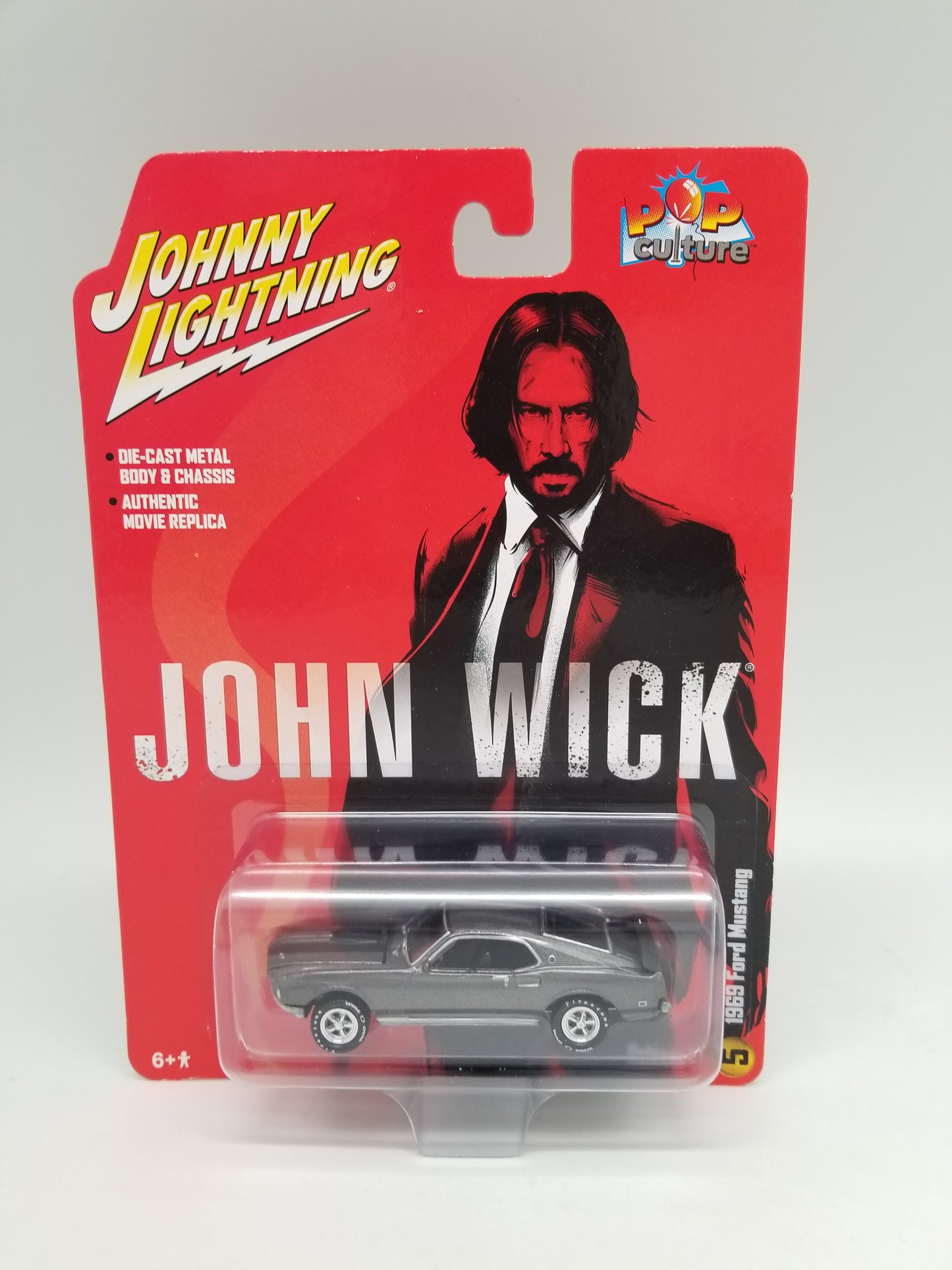 JL 1969 Ford Mustang Mach 1 - John Wick Pop Culture