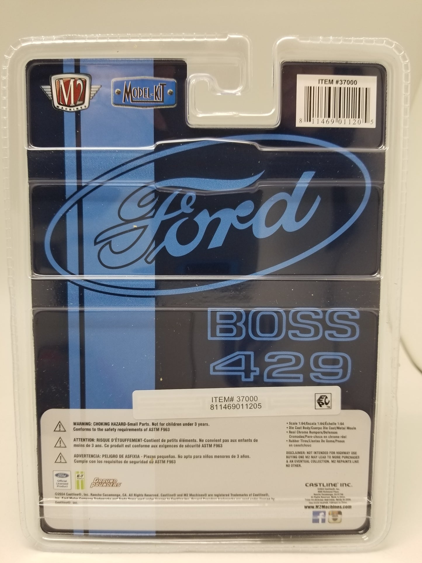 M2 1969 Ford Mustang BOSS 429 - Model Kit