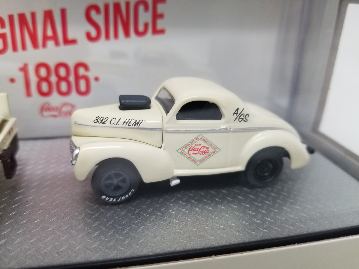 M2 1957 Dodge COE & 1941 Willys Coupe Gasser - Coca-Cola Auto Hauler