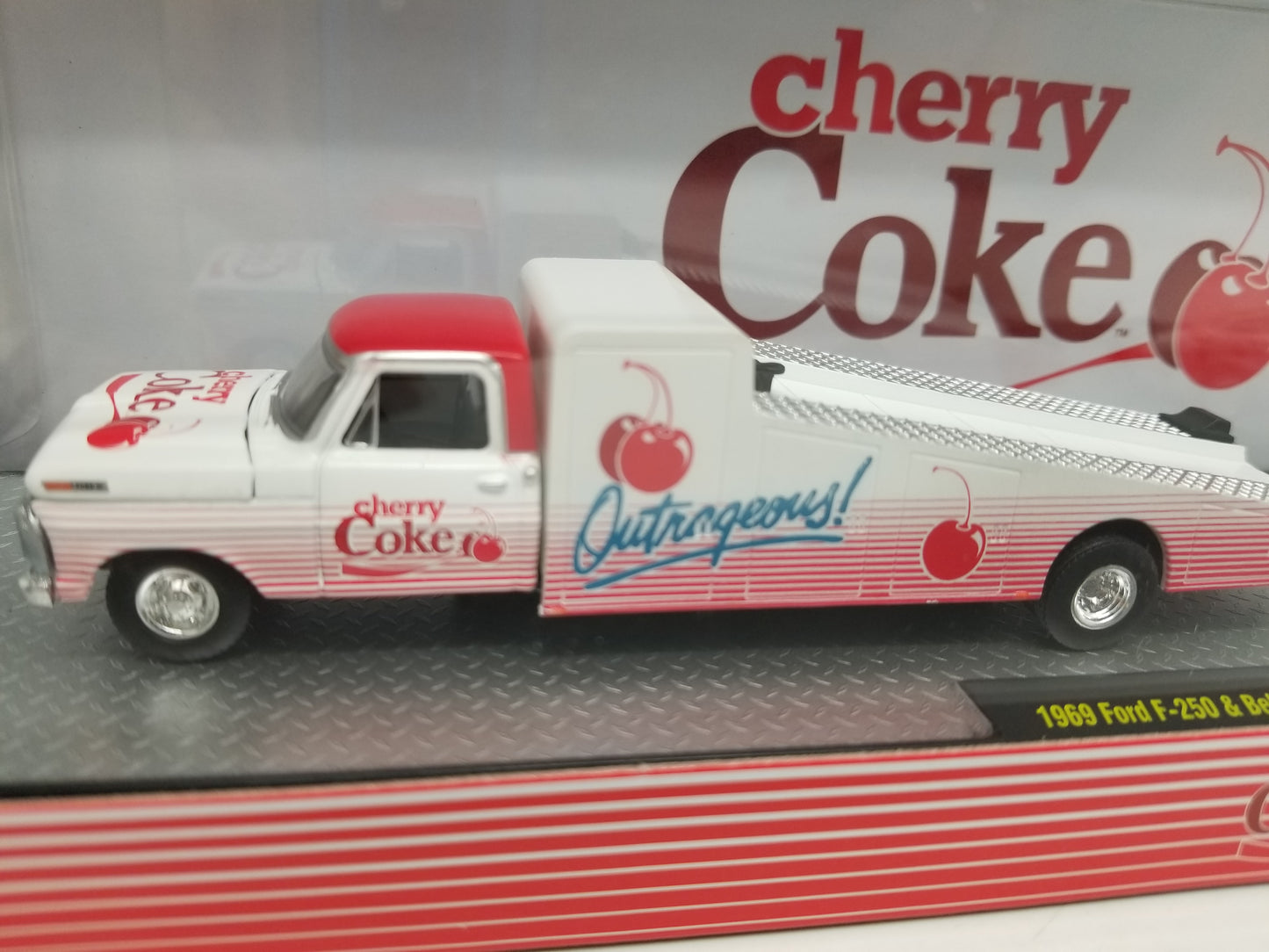 M2 1969 Ford F250 & Belly Tanker - Cherry Coke Auto Hauler