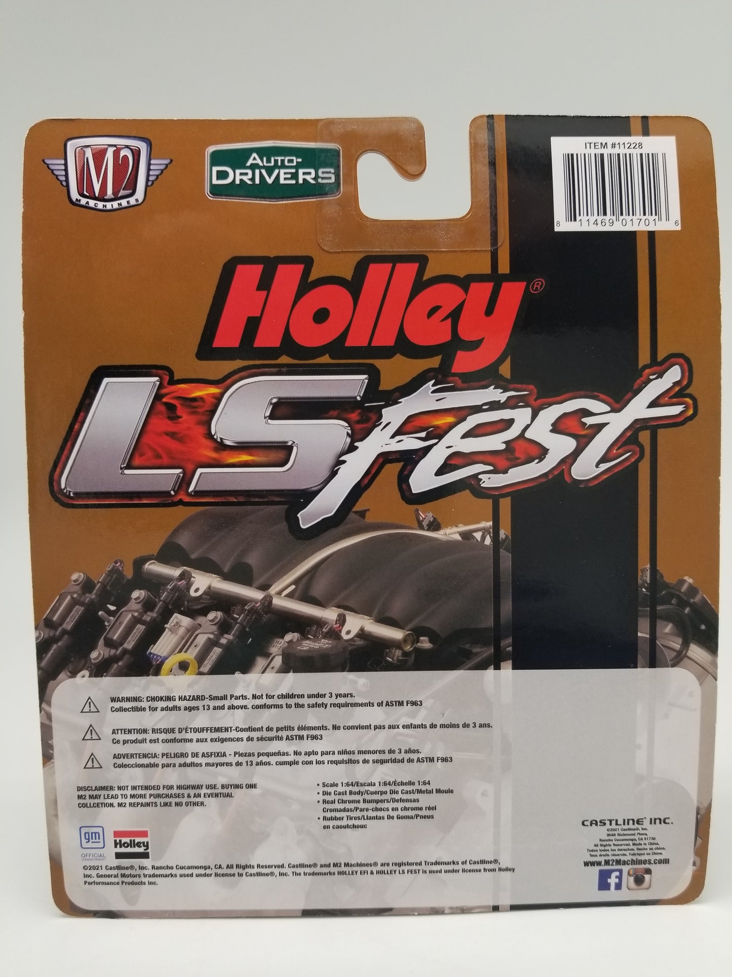 M2 1971 Chevrolet Camaro SS 396 - Holley