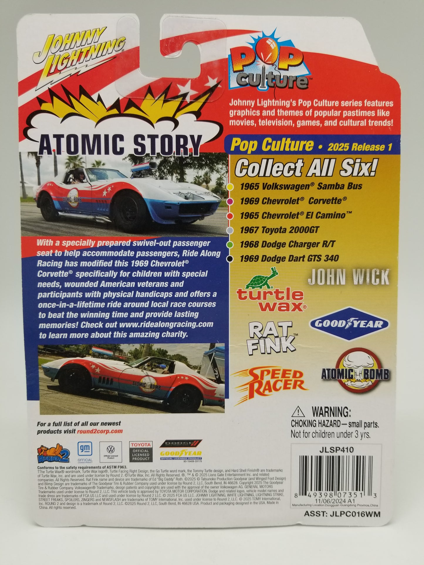 JL 1969 Chevy Corvette "Atomic Bomb" - Pop Culture