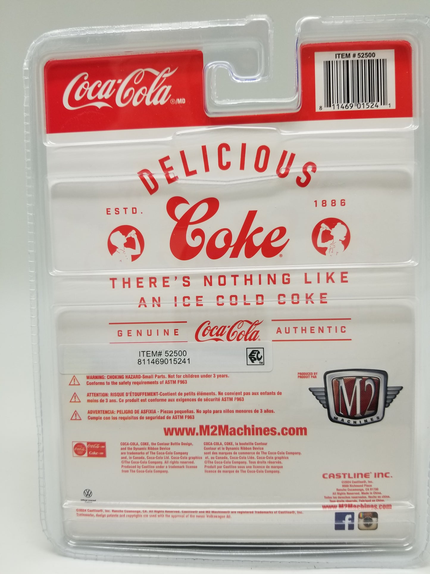 M2 1959 VW Double Cab Truck - Coca-Cola