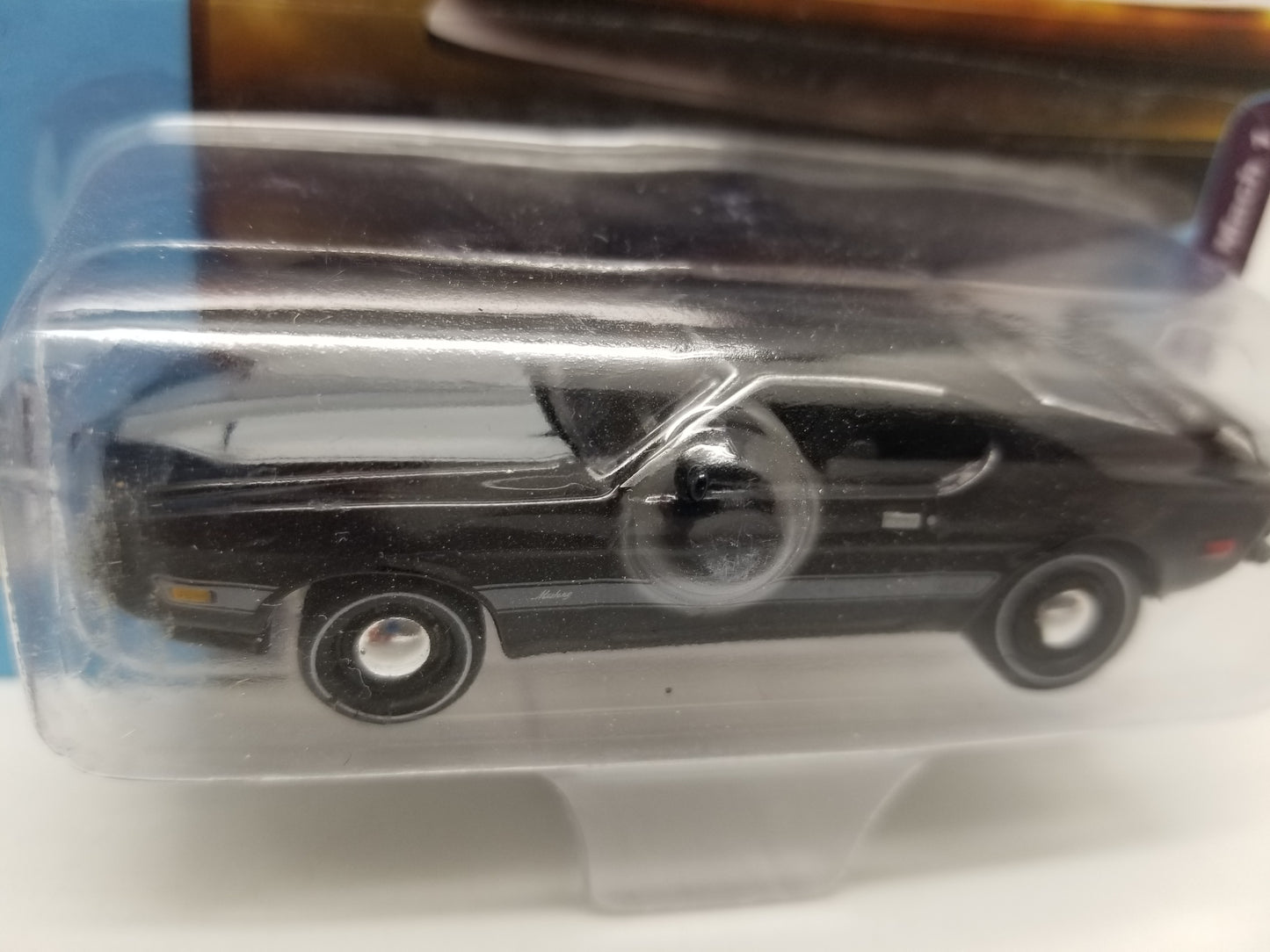 JL 1973 Ford Mustang Mach 1 - Black - Classic Gold