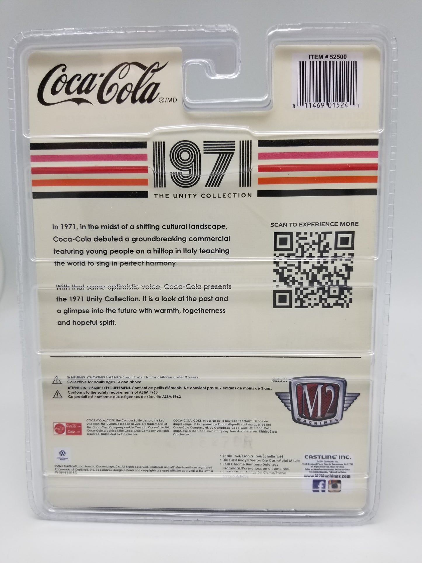 M2 1958 VW Microbus 15 Window - Coca-Cola