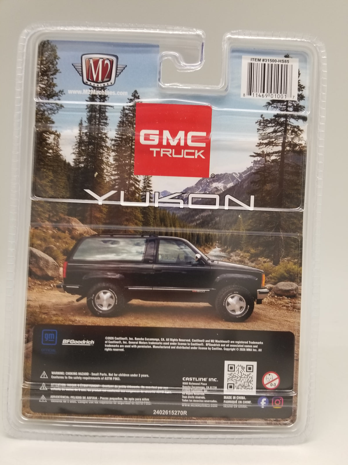 M2 CHASE 1996 GMC Yukon SLE - HOBBY SPECIAL