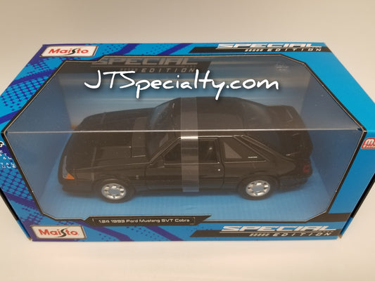 Maisto 1:24 Scale - 1993 Ford Mustang SVT COBRA - BLACK
