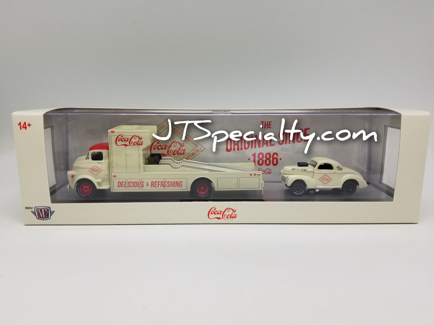 M2 56000-TW34 Coca-Cola Auto Hauler - Set of 3