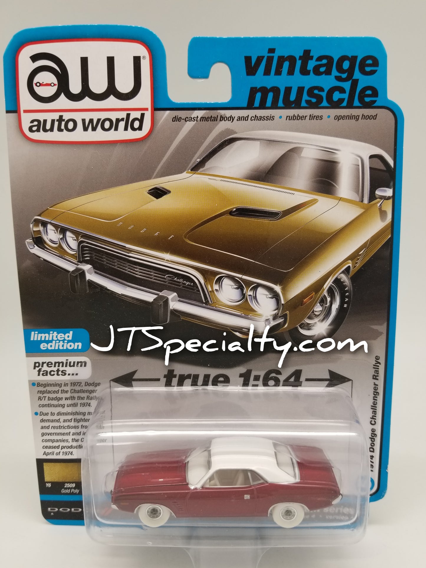 AW CHASE 1974 Dodge Challenger Rallye - Vintage Muscle