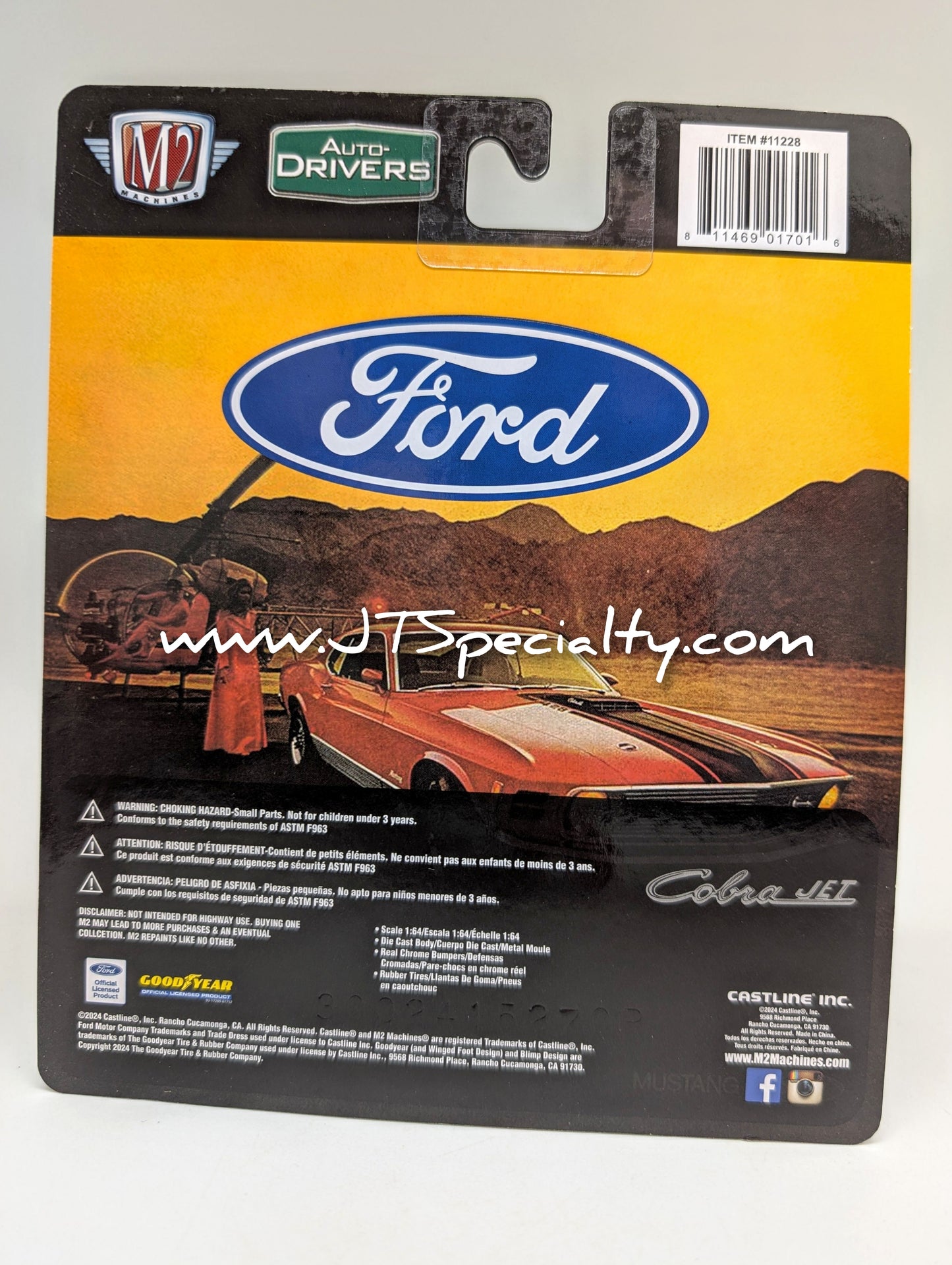 M2 1970 Ford Mustang 428 SCJ - Cobra Jet