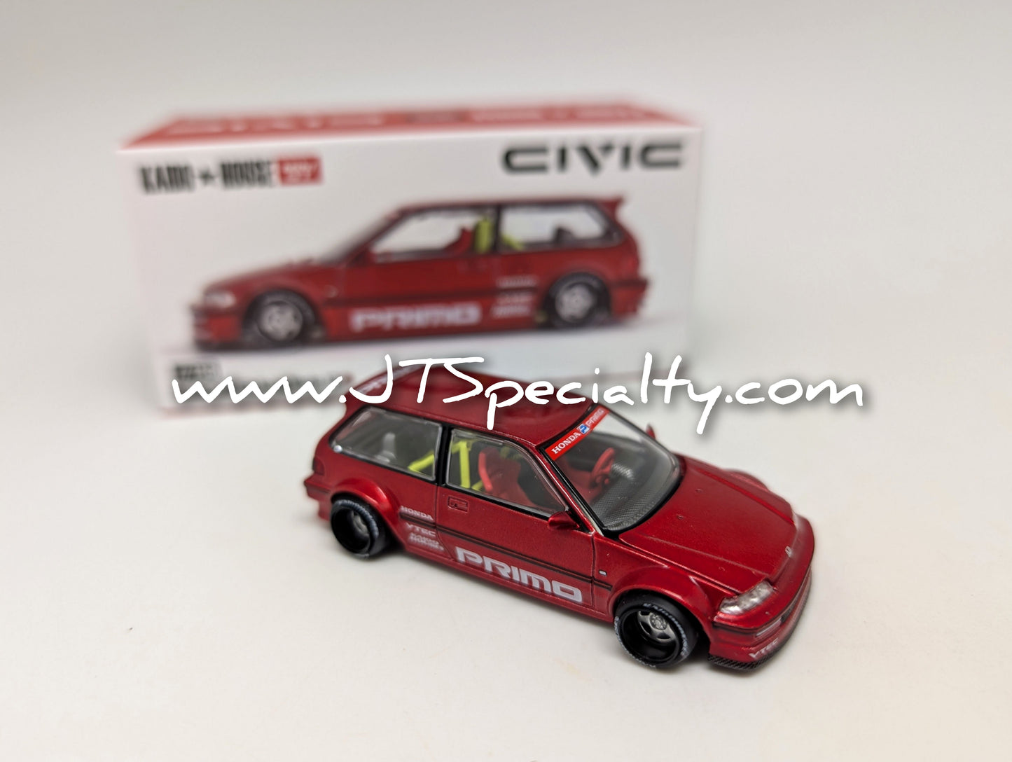 Kaido House 156 Honda Civic (EF) Kanjo - RED