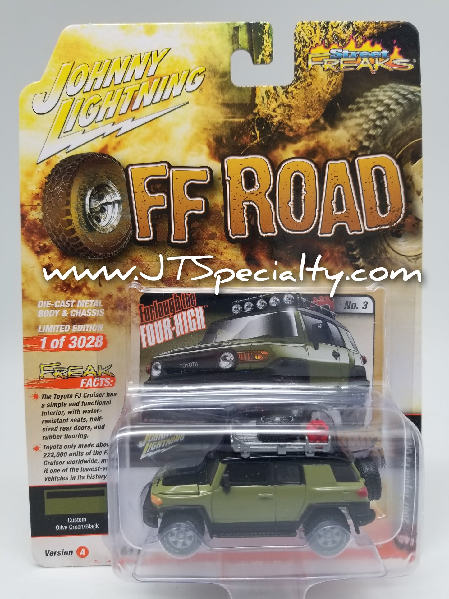 JL 2007 Toyota FJ Cruiser - Green/Black - Street Freaks Off Road