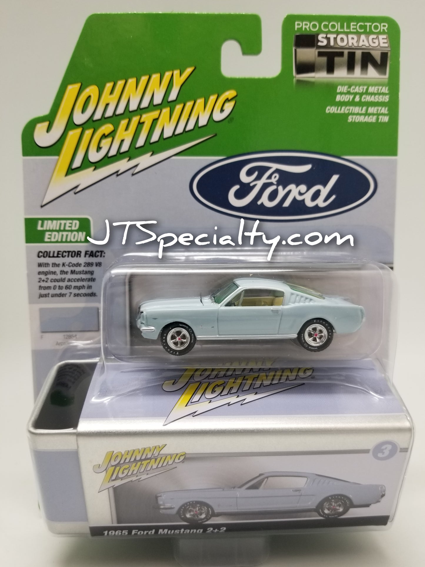 JL 1965 Ford Mustang Fastback w/ tin - Arcadian Blue