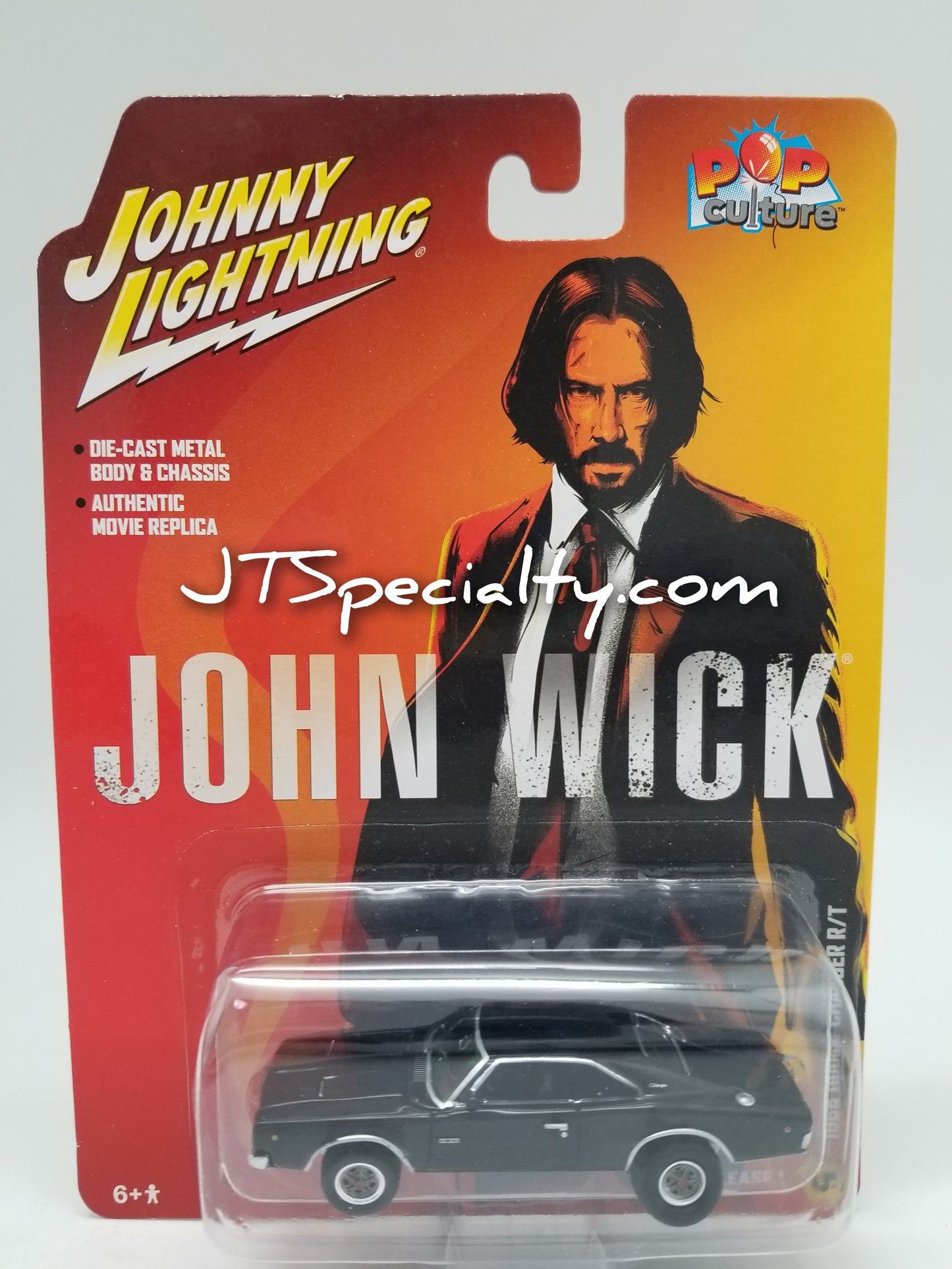 JL 1968 Dodge Charger R/T John Wick - Pop Culture