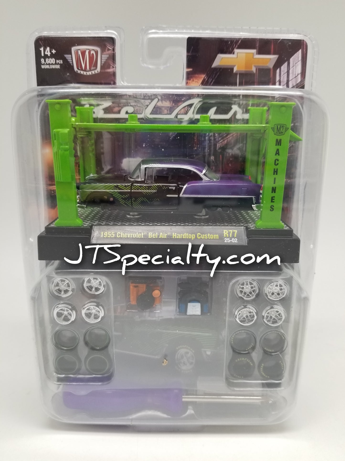 M2 1955 Chevrolet Bel Air Hardtop Custom - Model Kit
