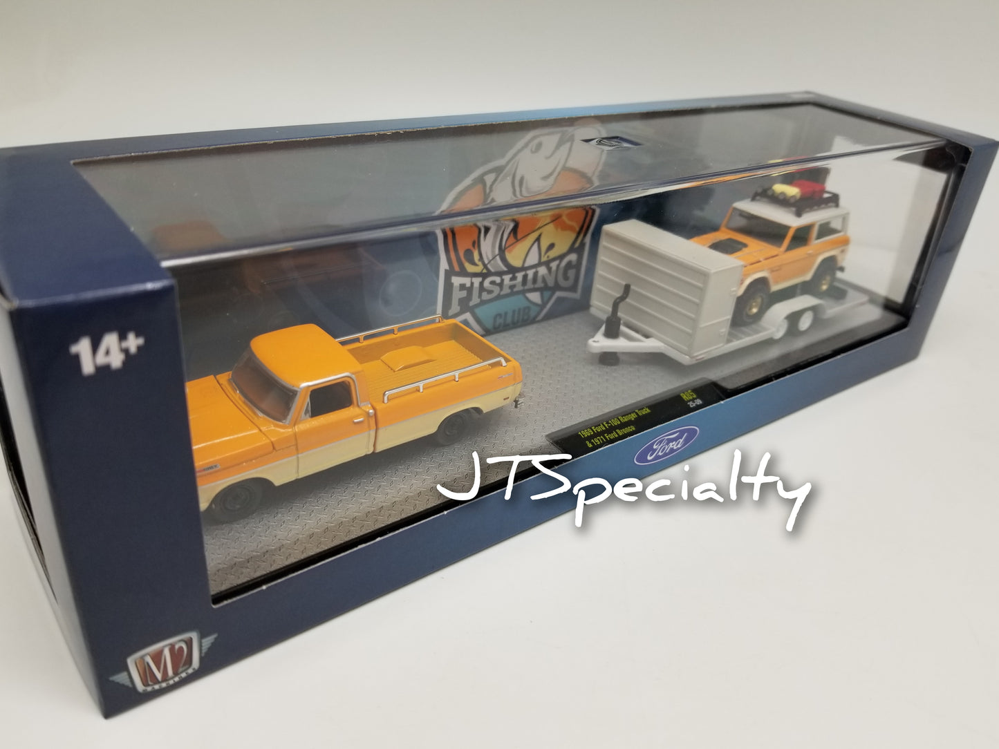 M2 1969 Ford F100 Ranger Truck & 1971 Bronco - Auto Hauler
