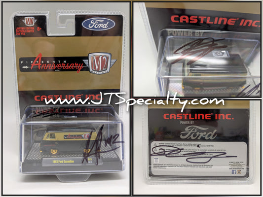 M2 CHASE 1963 Ford AUTOGRAPHED Econoline Van - Castline Inc. 15th Anniv