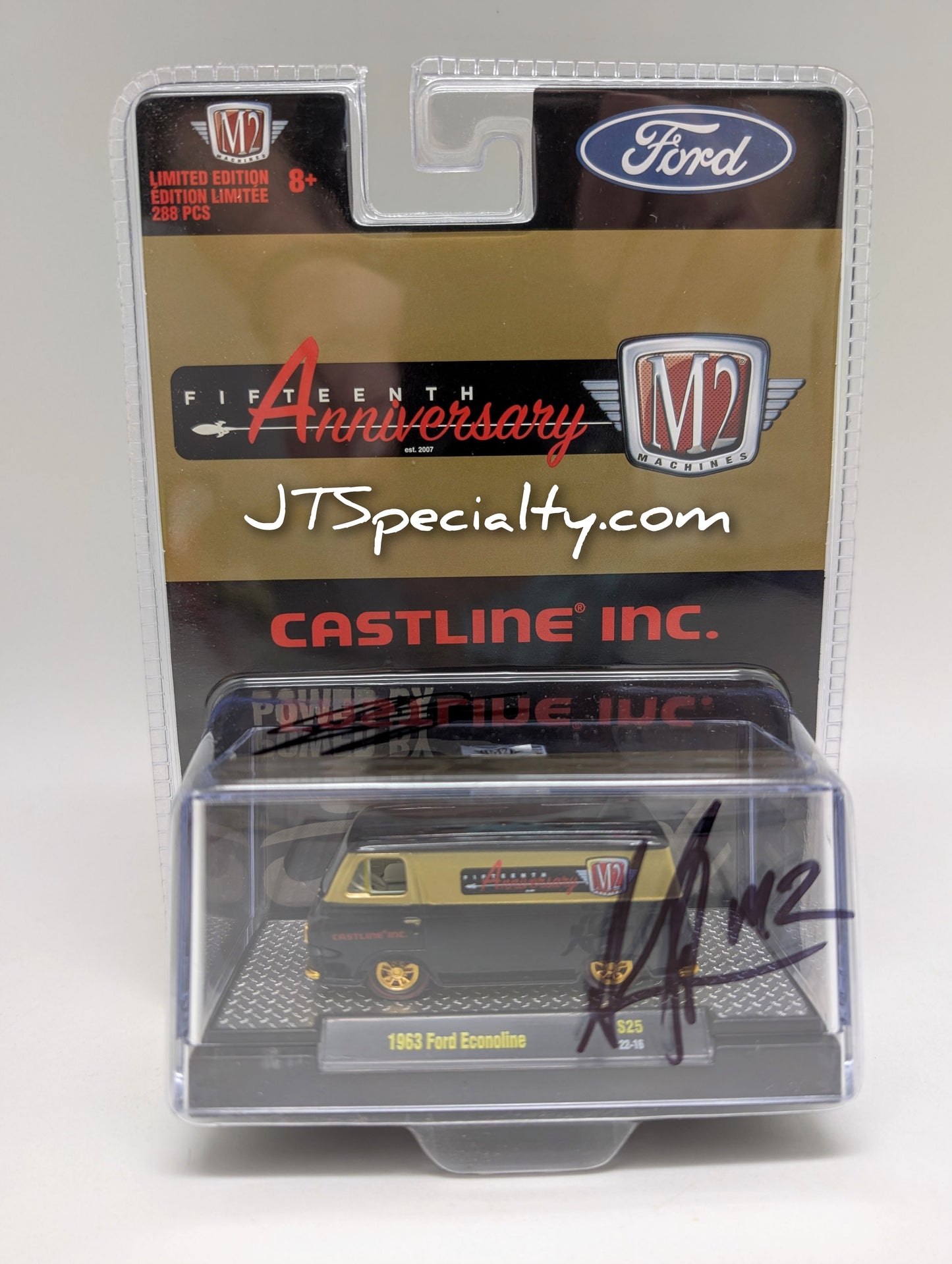 M2 CHASE 1963 Ford AUTOGRAPHED Econoline Van - Castline Inc. 15th Anniv