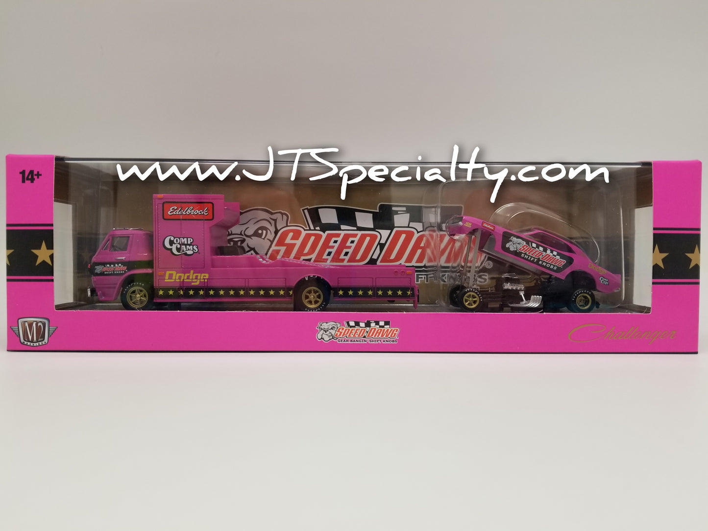 M2 1966 Dodge L600 COE & 1971 Challenger Funny Car - Auto Hauler