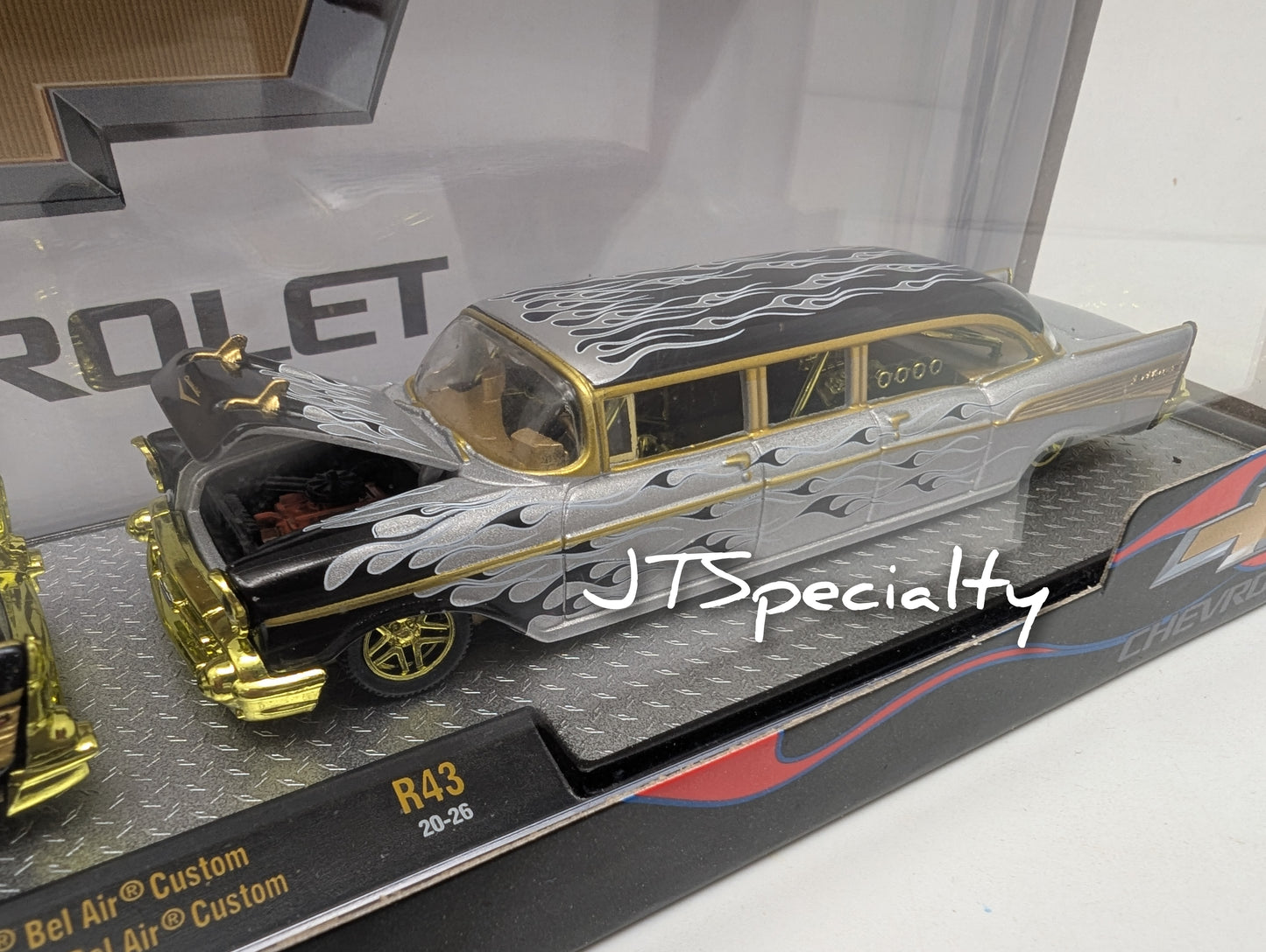 M2 CHASE 1957 Chevrolet Bel Air Custom Stretch Rods - Auto Hauler