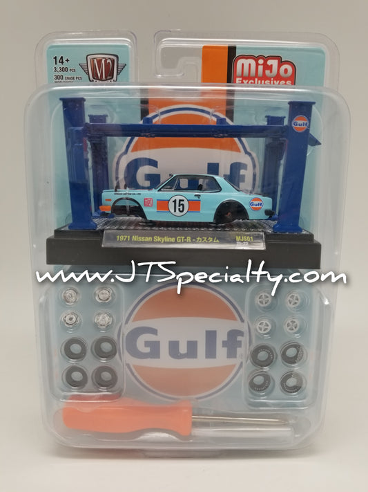 M2 1971 Nissan Skyline GT-R - GULF Model Kit - MiJo