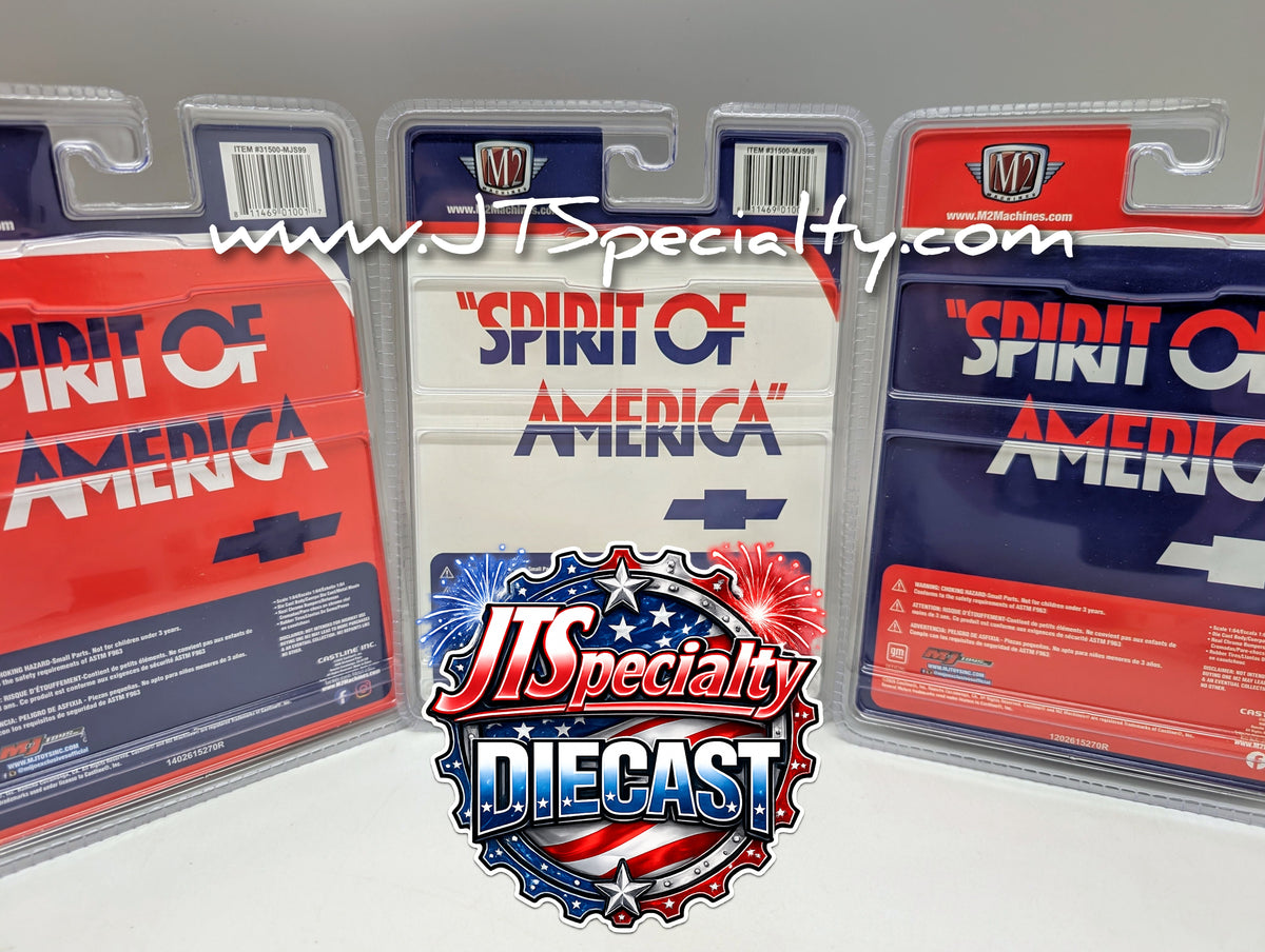 M2 Spirit of '76 Set of 3 - Red, White & Blue