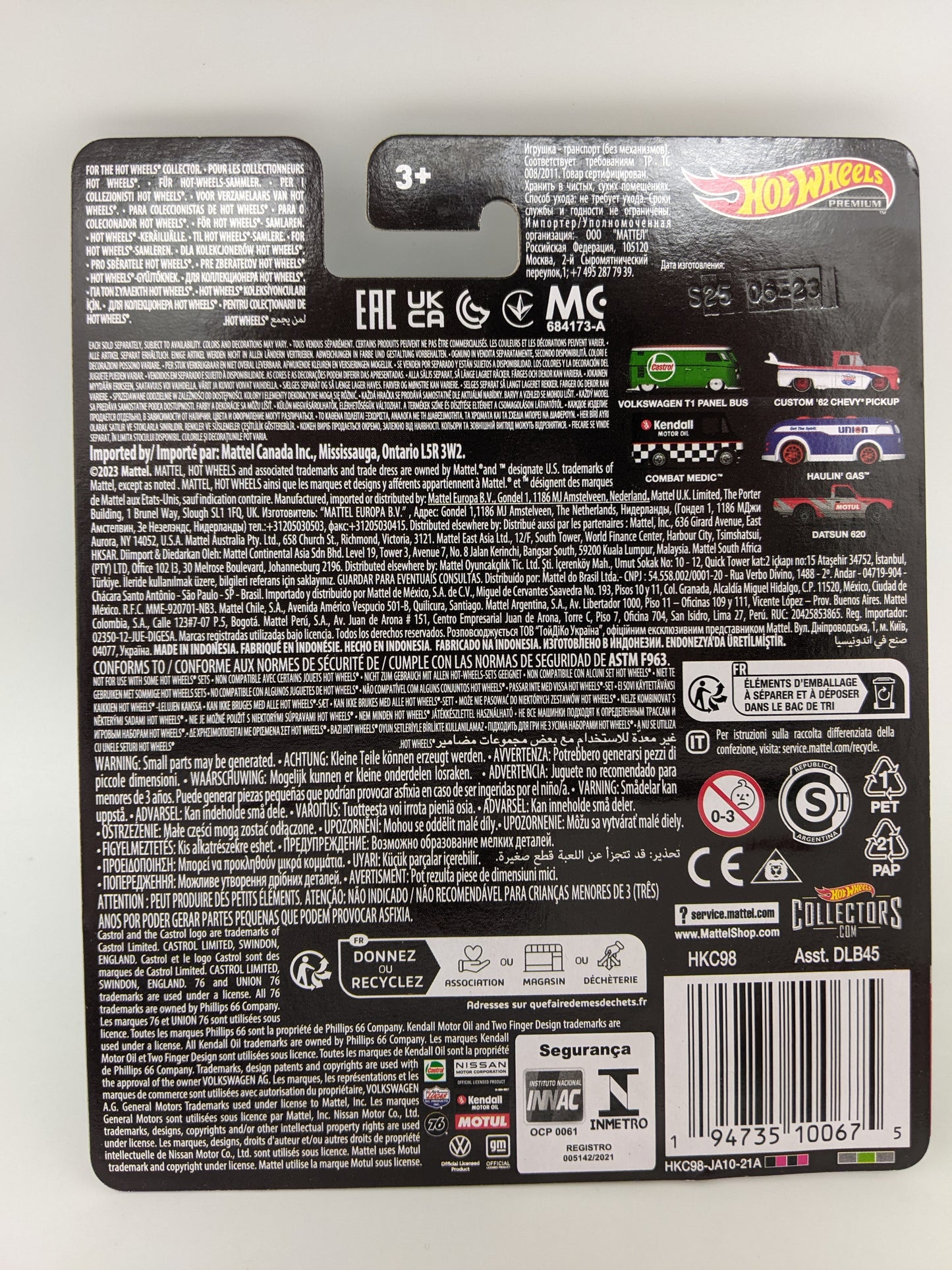 Hot Wheels Pop Culture - 2023 Kendall Motor Oil Combat Medic 3/5